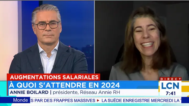 4 janvier 2024 - LCN : Que nous réserve 2024 au niveau du salaire?